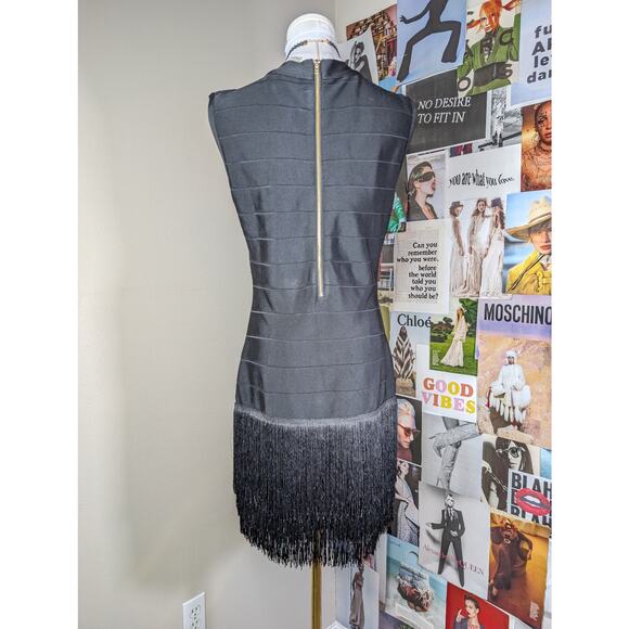 Fringe Bodycon Y2k Dress - Picture 6 of 6